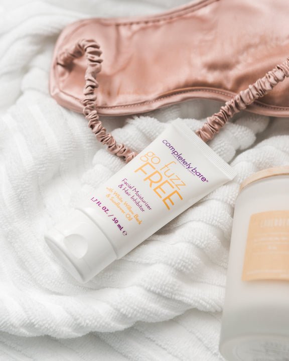 go fuzz FREE Facial Moisturizer & Hair Inhibitor