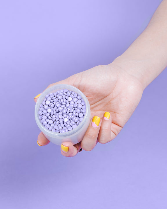bare more ouch LESS Strip-Less Hard Wax Pearls Kit