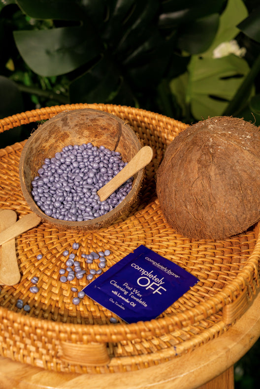 bare more ouch LESS Strip-Less Hard Wax Pearls Kit