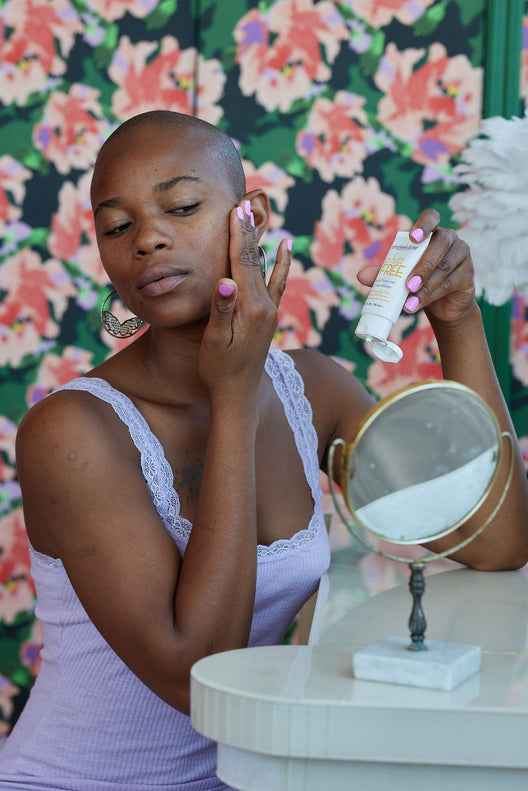 go fuzz FREE Facial Moisturizer & Hair Inhibitor