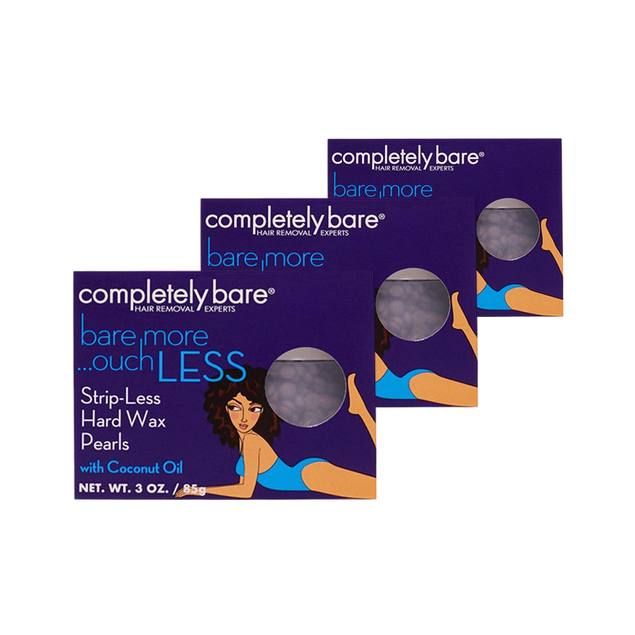 bare more ouch LESS Strip-Less Hard Wax Pearls Kit