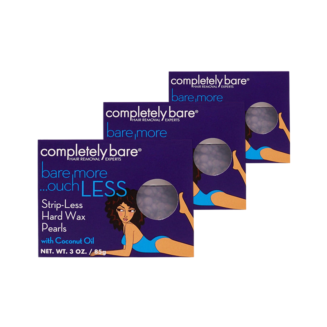 bare more ouch LESS Strip-Less Hard Wax Pearls Kit