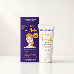 go fuzz FREE Facial Moisturizer & Hair Inhibitor