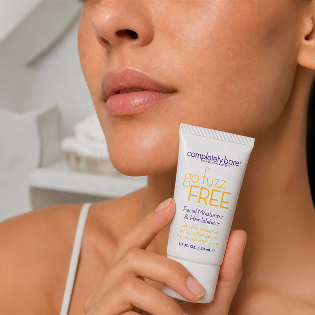 go fuzz FREE Facial Moisturizer & Hair Inhibitor