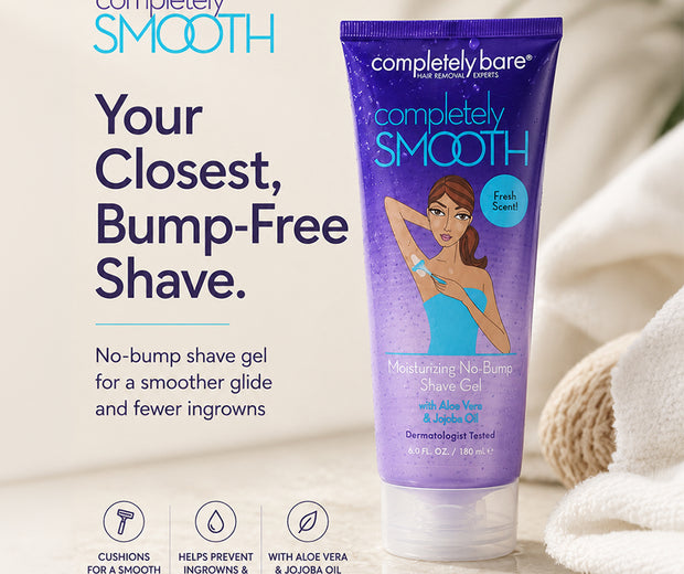 completely SMOOTH Moisturizing No-Bump Shave Gel