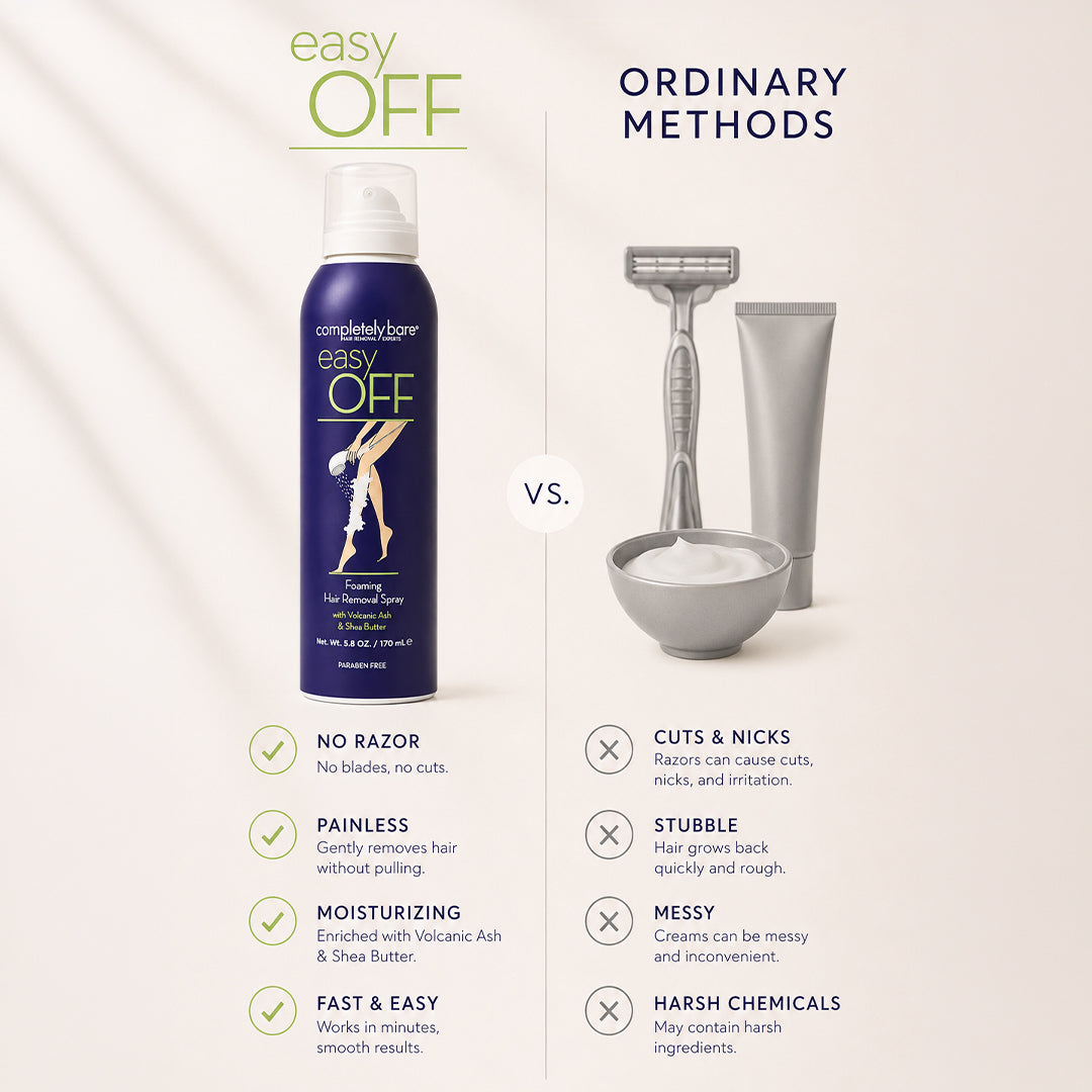 easy OFF Foaming Hair Removal Spray