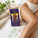 ready set WAX No Heat Wax Strips for Face, Bikini & Body