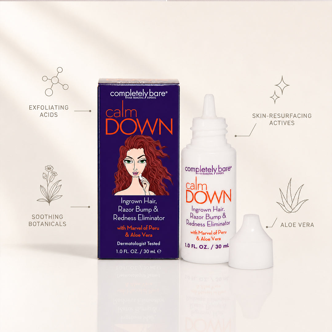 calm DOWN Ingrown Hair, Razor Bump & Redness Eliminator