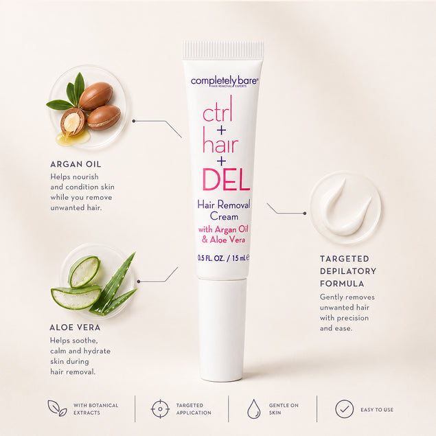ctrl+hair+DEL Targeted Hair Removal Cream