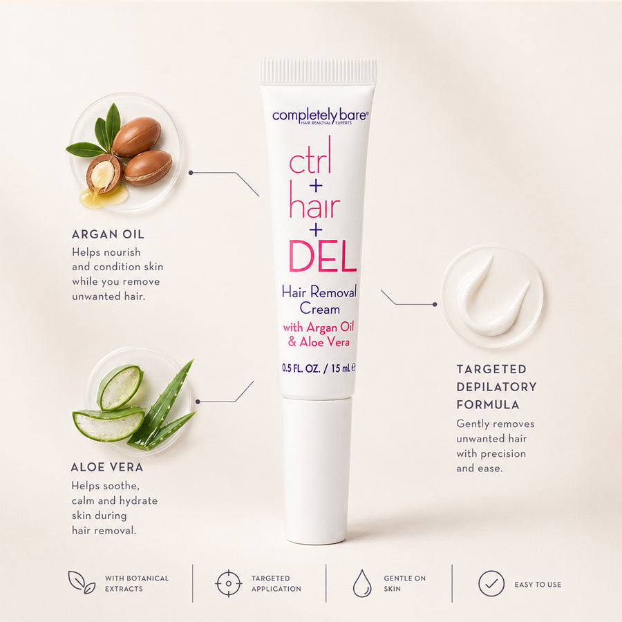 ctrl+hair+DEL Targeted Hair Removal Cream