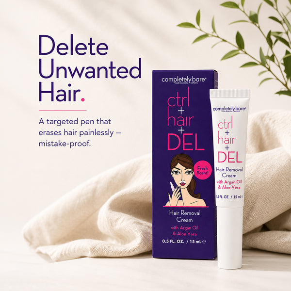 ctrl+hair+DEL Hair Removal Cream | Completely Bare