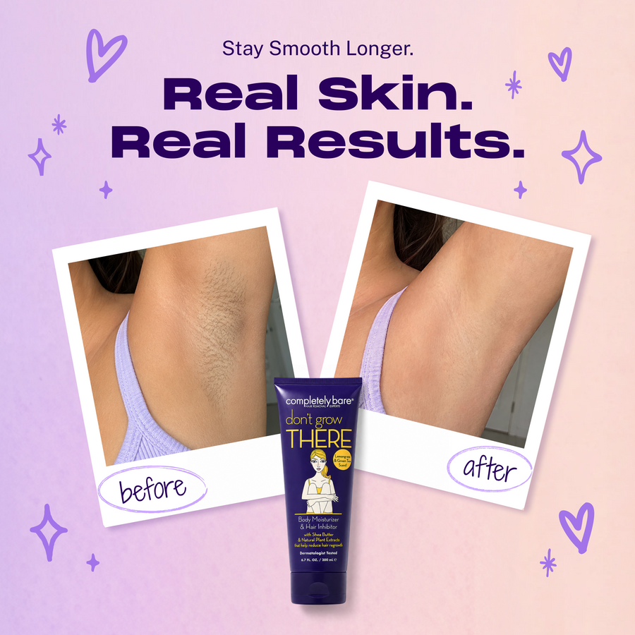 don't grow THERE Body Moisturizer & Hair Inhibitor