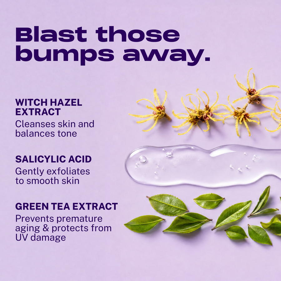bikini bump BLASTER Ingrown Hair & Bikini Bump Eliminator