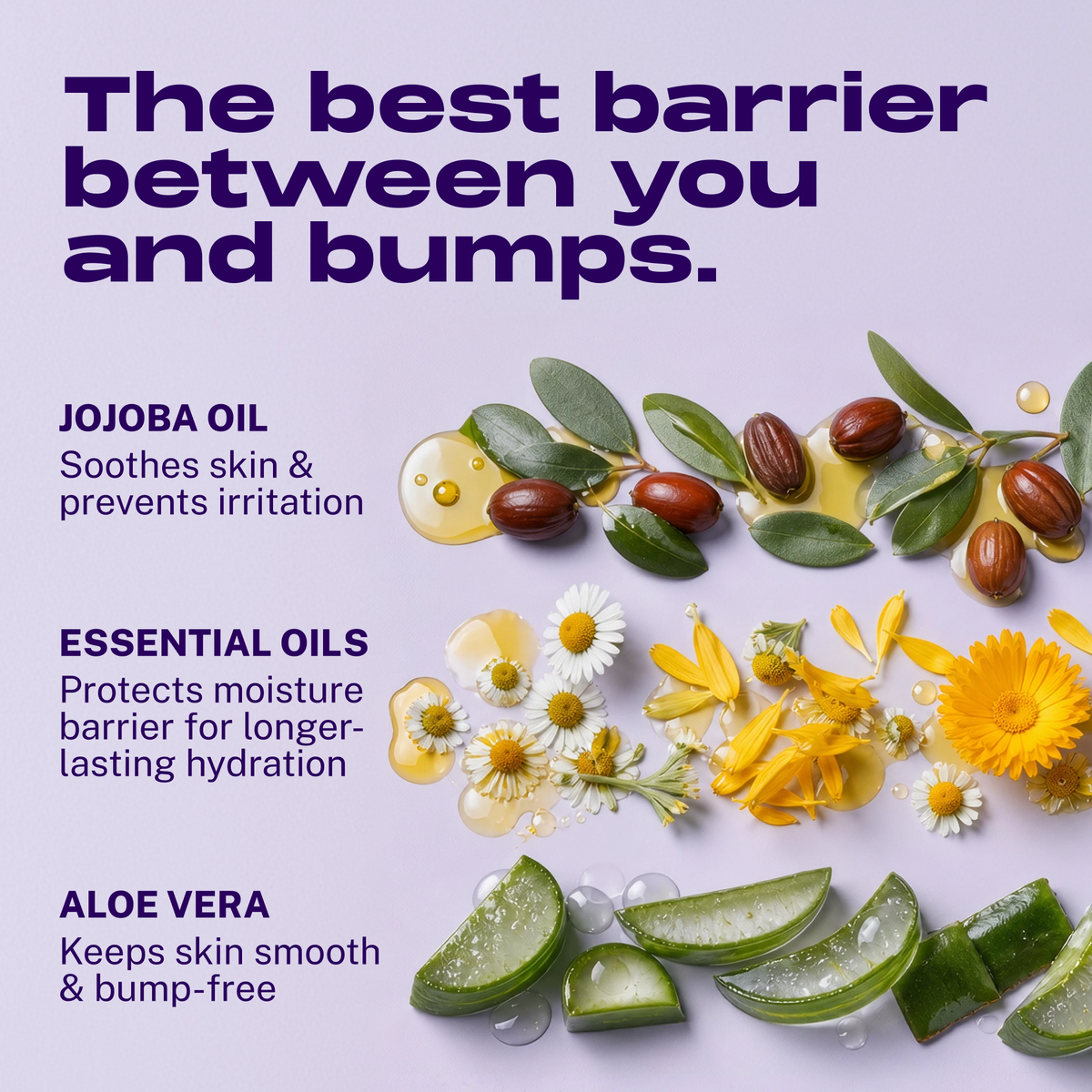 completely SMOOTH Moisturizing No-Bump Shave Gel