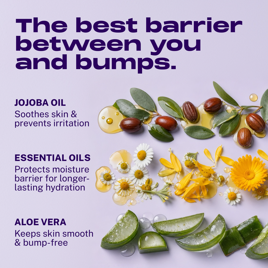 completely SMOOTH Moisturizing No-Bump Shave Gel