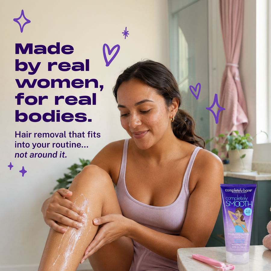 completely SMOOTH Moisturizing No-Bump Shave Gel