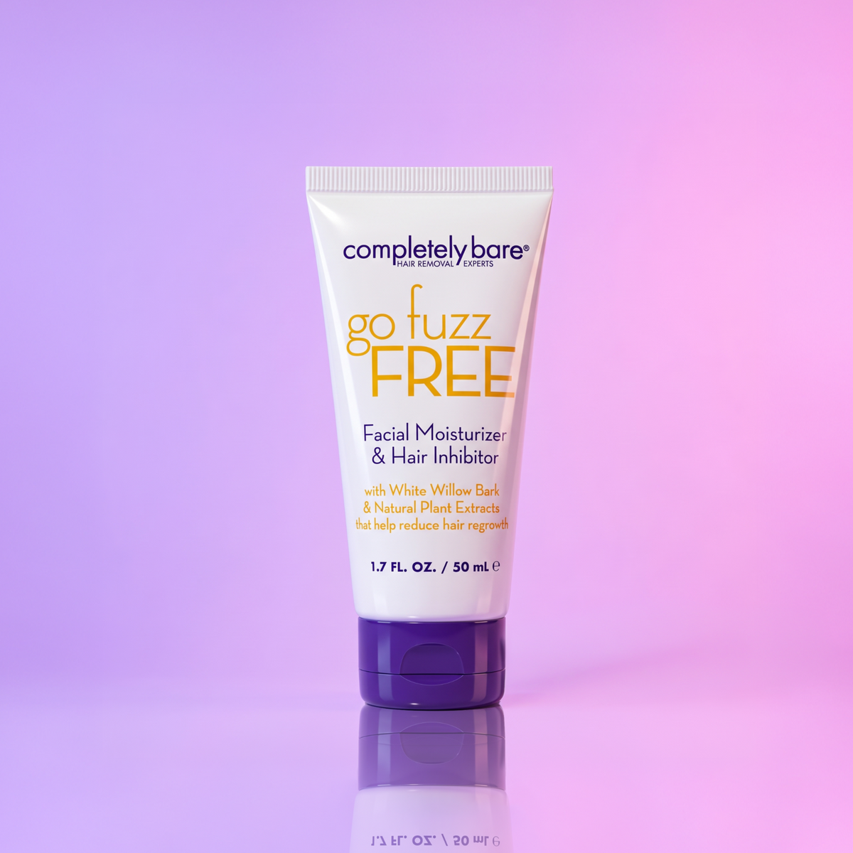 go fuzz FREE Facial Moisturizer & Hair Inhibitor