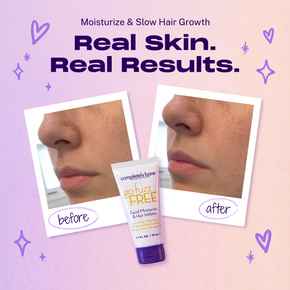 go fuzz FREE Facial Moisturizer & Hair Inhibitor