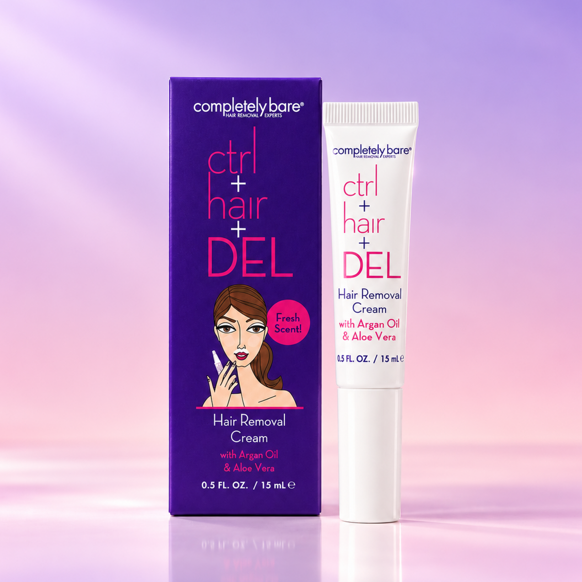 ctrl+hair+DEL Targeted Hair Removal Cream