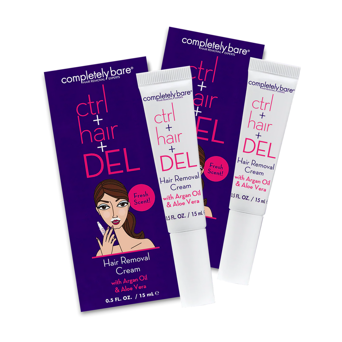ctrl+hair+DEL Targeted Hair Removal Cream