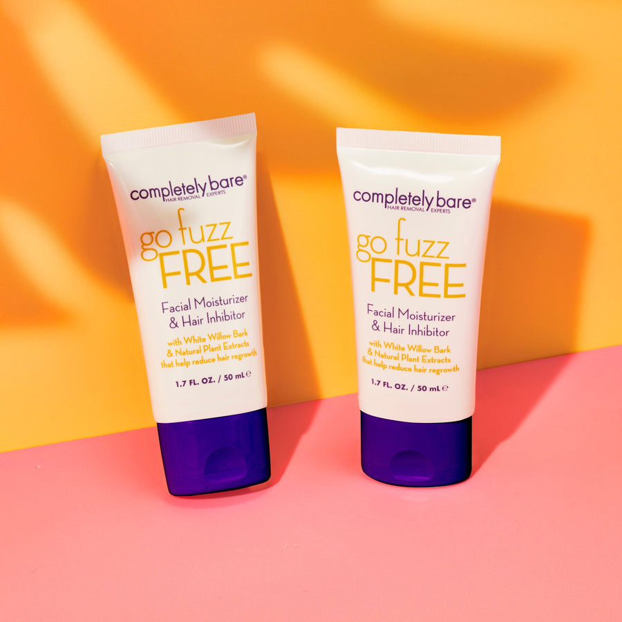 go fuzz FREE Facial Moisturizer & Hair Inhibitor