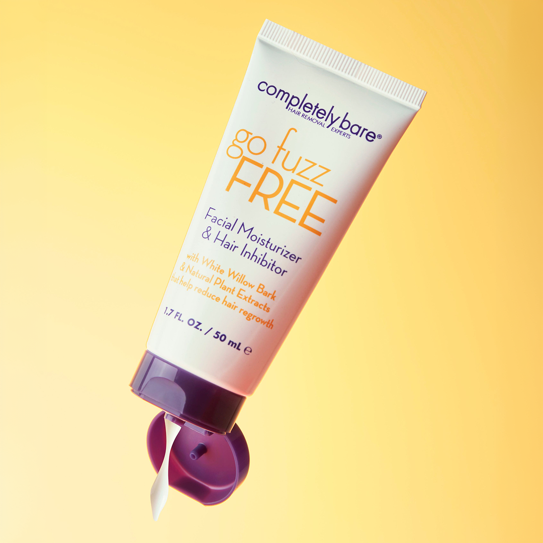 go fuzz FREE Facial Moisturizer & Hair Inhibitor