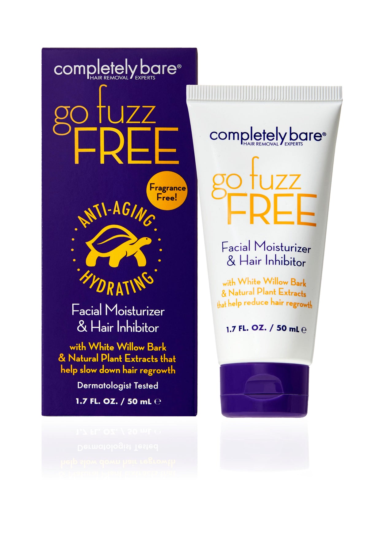 go fuzz FREE Facial Moisturizer & Hair Inhibitor
